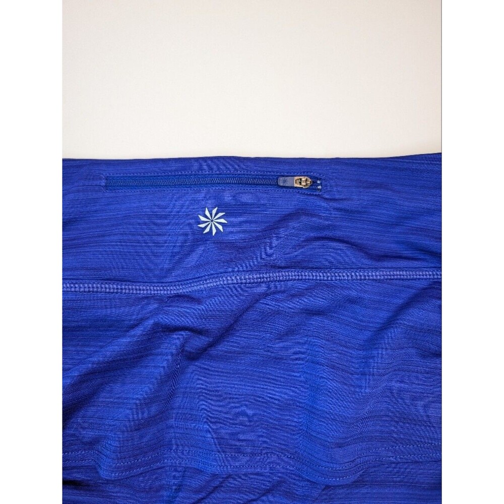Athleta Electric Blue Athletic Mini Skirt With Shorts SMall